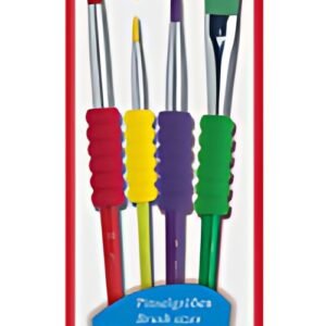 FABER-CASTELL Kit de pinceau à poils synthétiques