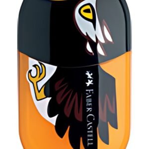 FABER-CASTELL Taille-crayon double "aigle", orange/noir