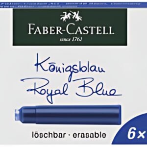 FABER-CASTELL Cartouches d'encre standard, noir