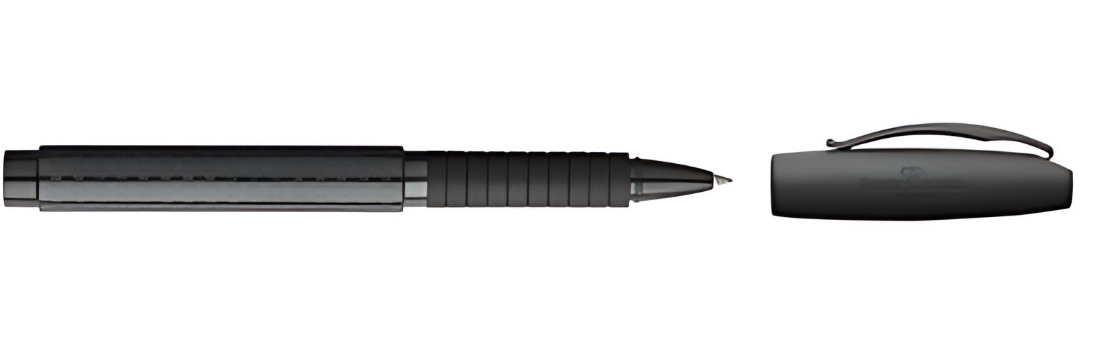 FABER-CASTELL Stylo roller Essentio Carbon, noir