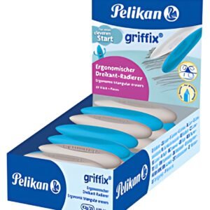 Pelikan Gomme triangulaire griffix, dans un présentoir