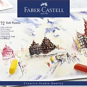 FABER-CASTELL Pastel tendre CREATIVE STUDIO, étui de 72
