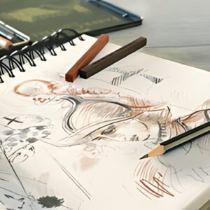 FABER-CASTELL Craie pour artistes PITT, blanc medium