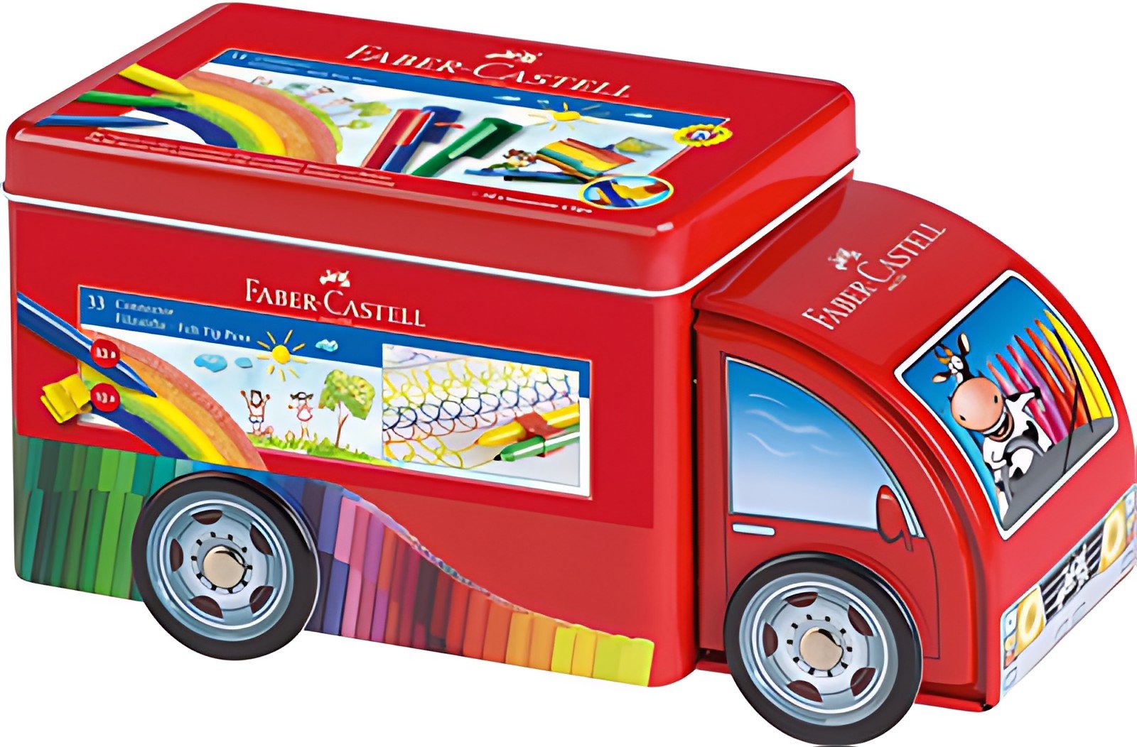 FABER-CASTELL Stylo feutre CONNECTOR PEN, camion de 33