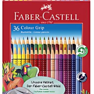 FABER-CASTELL Crayons de couleur Colour GRIP, étui de 36