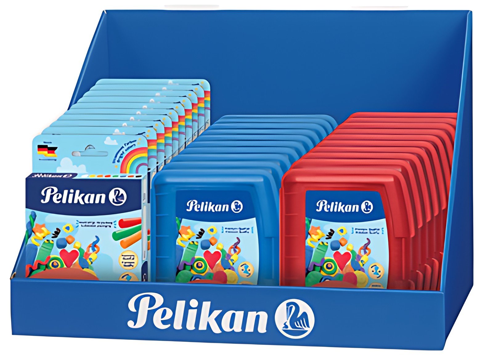 Pelikan Présentoir scolaire: pâte à modeler Creaplast