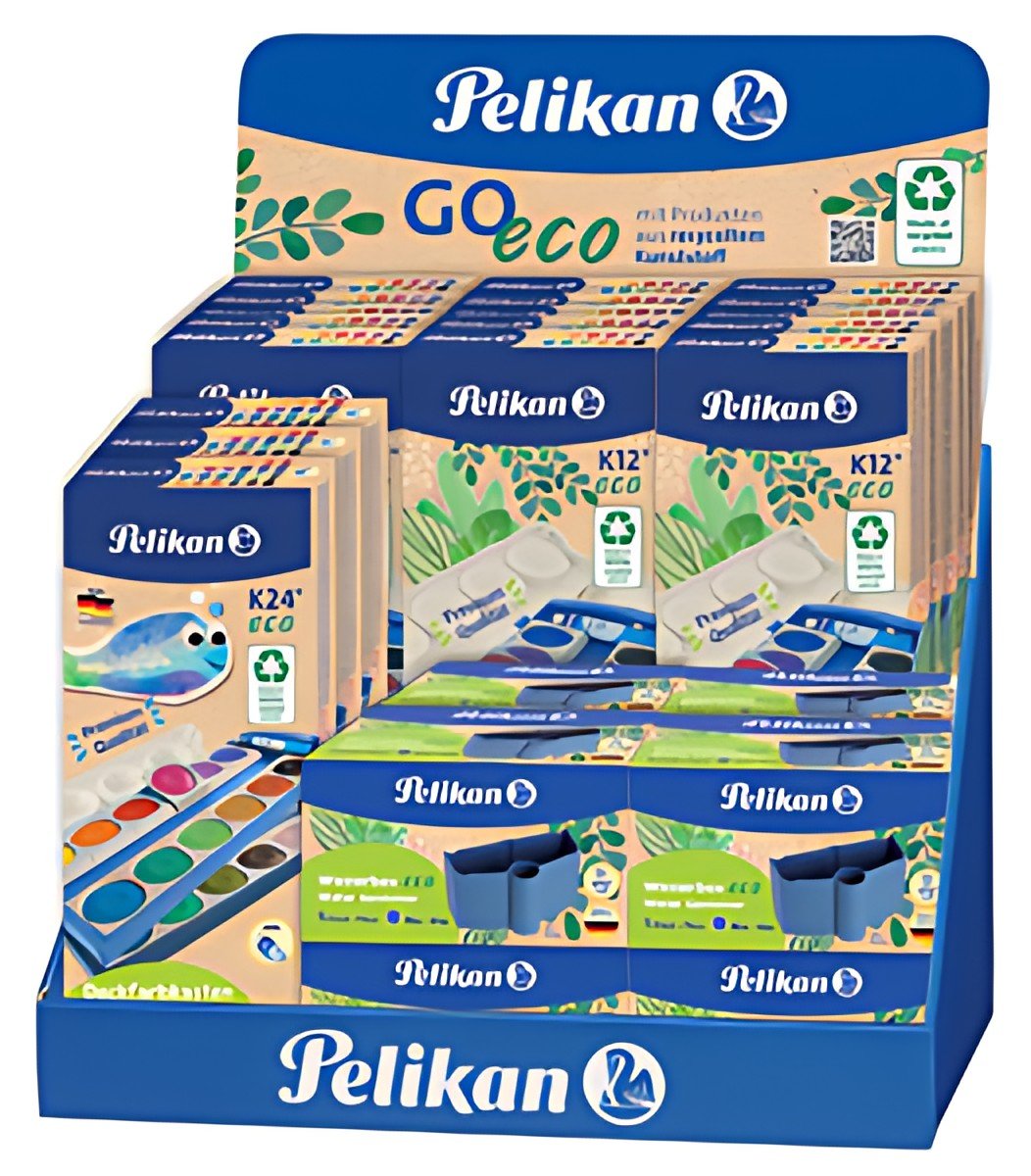 Pelikan Présentoir scolaire: peinture et accessoires eco
