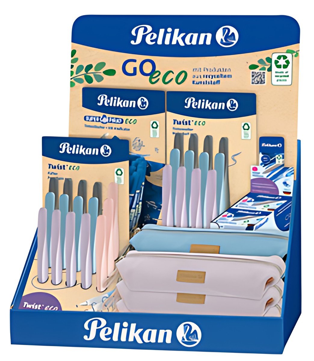 Pelikan Présentoir scolaire: eco accessoires d'écriture