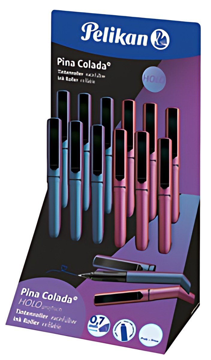 Pelikan Stylo roller Pina Colada Holo, présentoir de 12