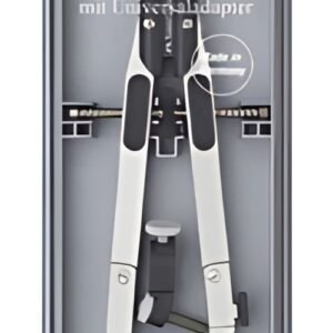 FABER-CASTELL Compas à réglage rapide, argent / noir