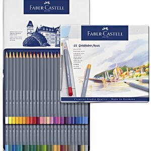 FABER-CASTELL Crayons de couleur aquarellables GOLDFABER