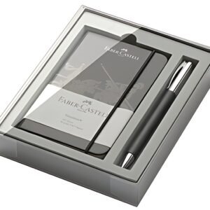 FABER-CASTELL Kit d'outils d'écriture Ambition résine, noir