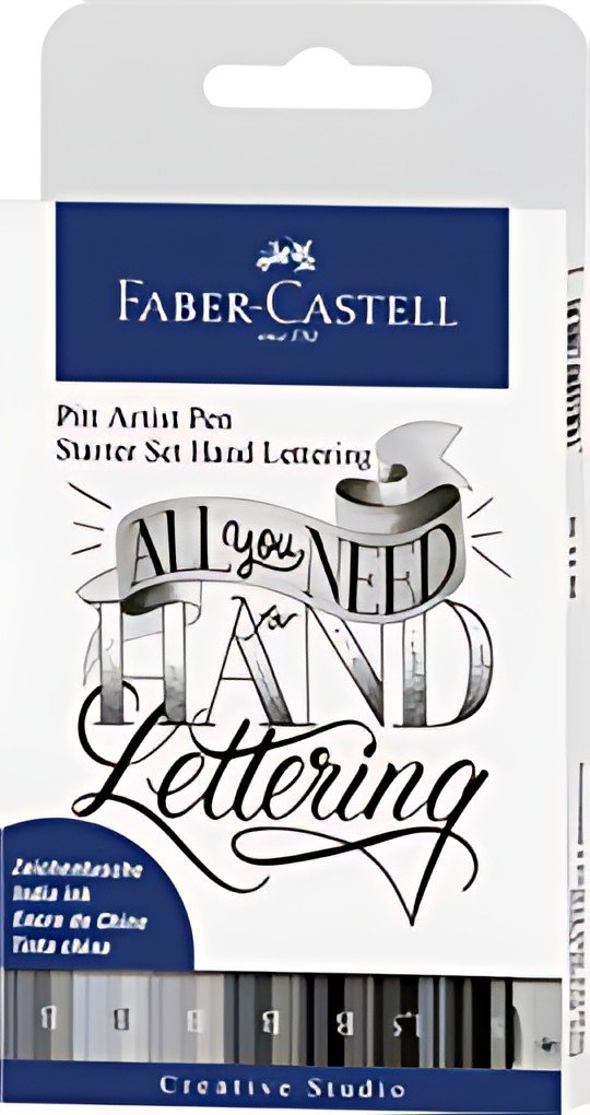 FABER-CASTELL Feutre à l'encre de Chine PITT artist pen