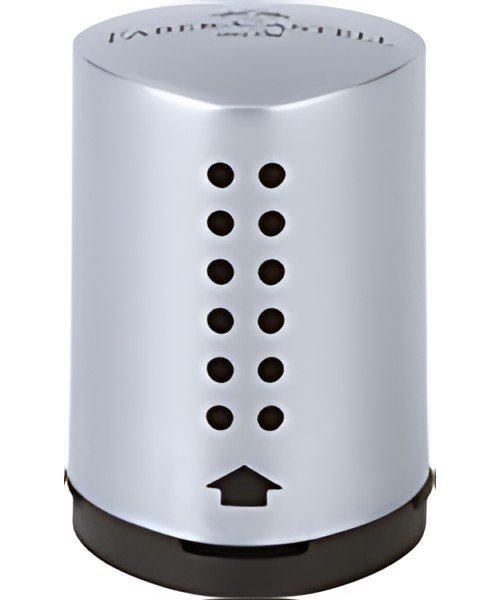 FABER-CASTELL Taille-crayon GRIP 2001 Mini, argent