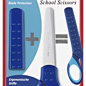 FABER-CASTELL Ciseaux scolaires GRIP, en blister, bleu