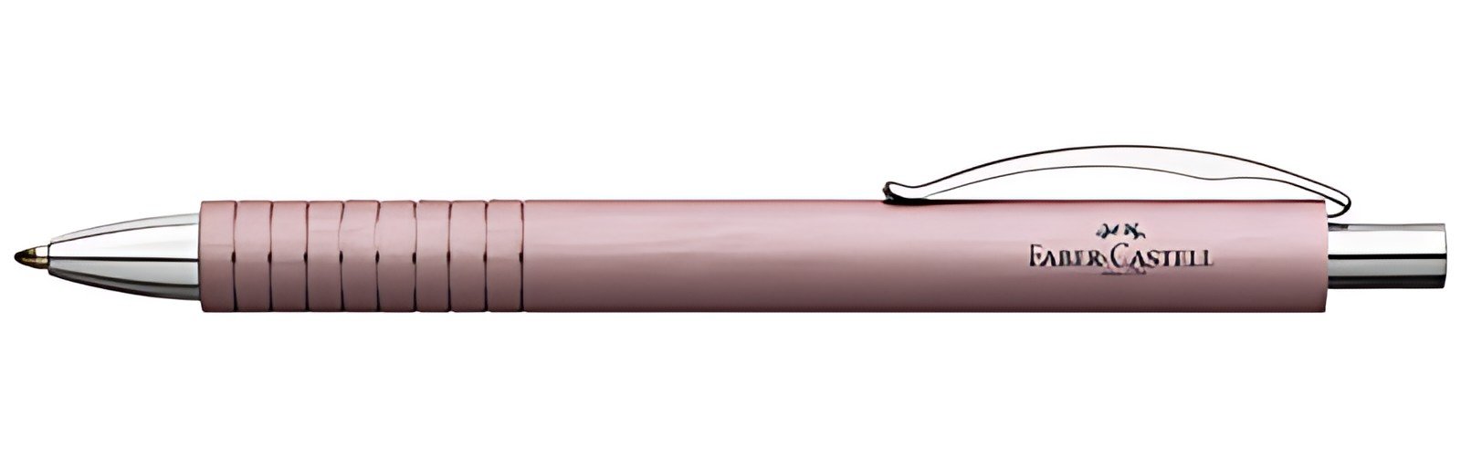 FABER-CASTELL Stylo à bille Essentio Aluminium, rosé