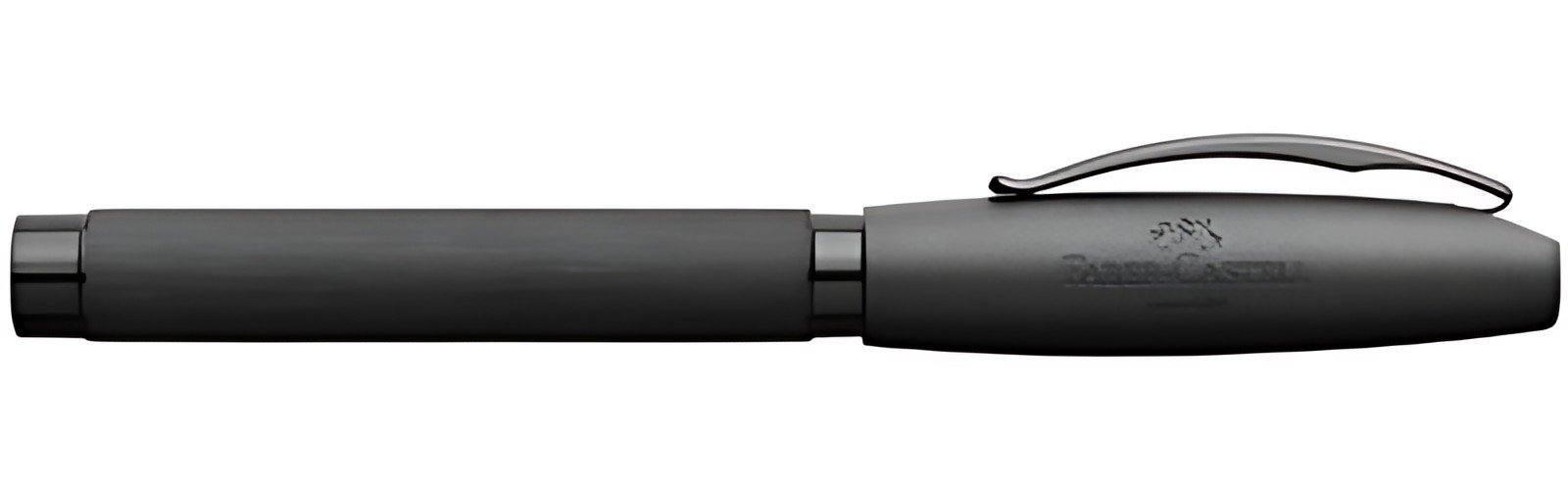 FABER-CASTELL Stylo plume Essentio Aluminium, noir, EF