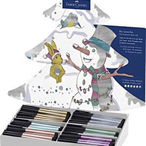 FABER-CASTELL Feutre PITT artist pen, présentoir de 90
