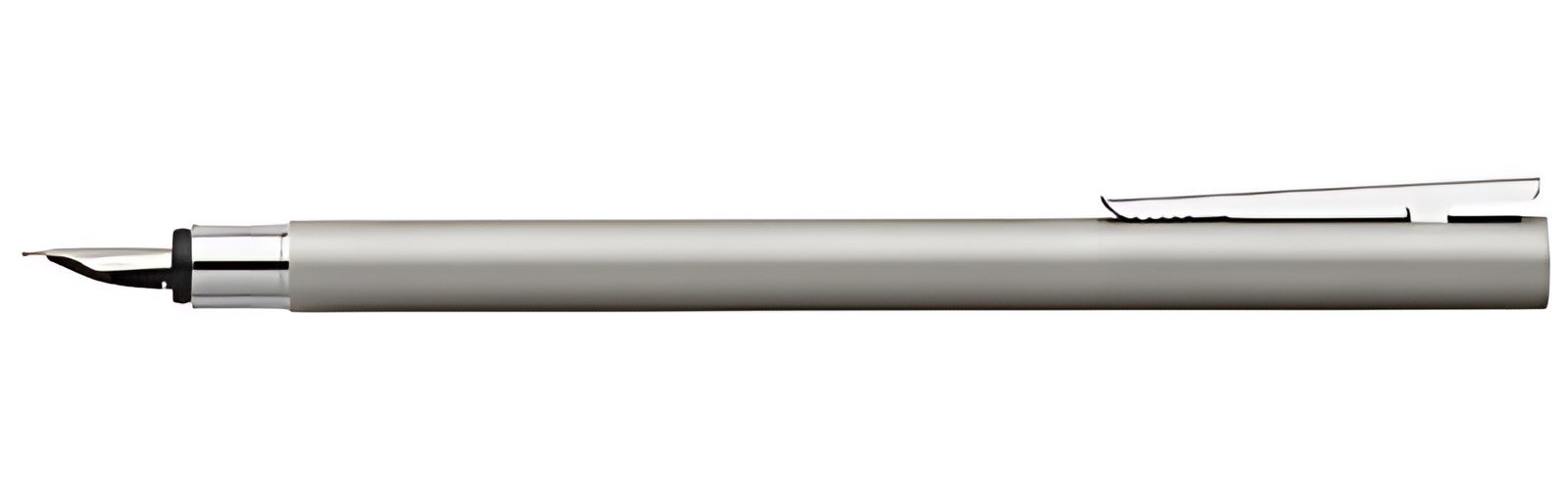 FABER-CASTELL Stylo plume NEO Slim acier inox, mat, B