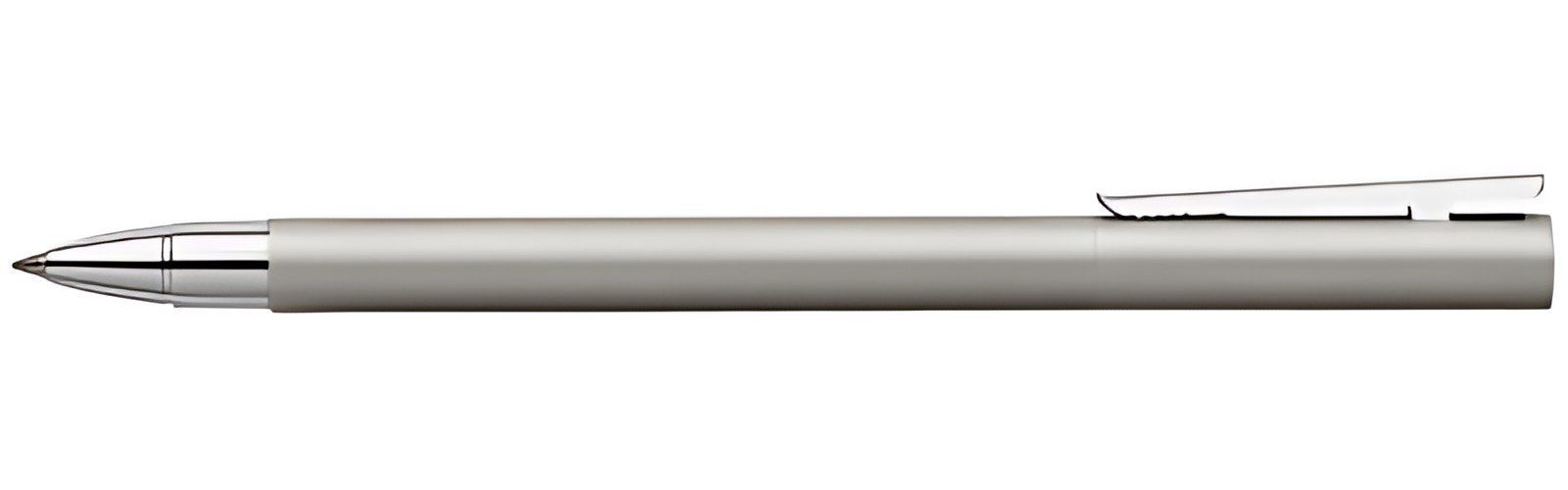 FABER-CASTELL Stylo roller NEO Slim acier inoxydable, mat