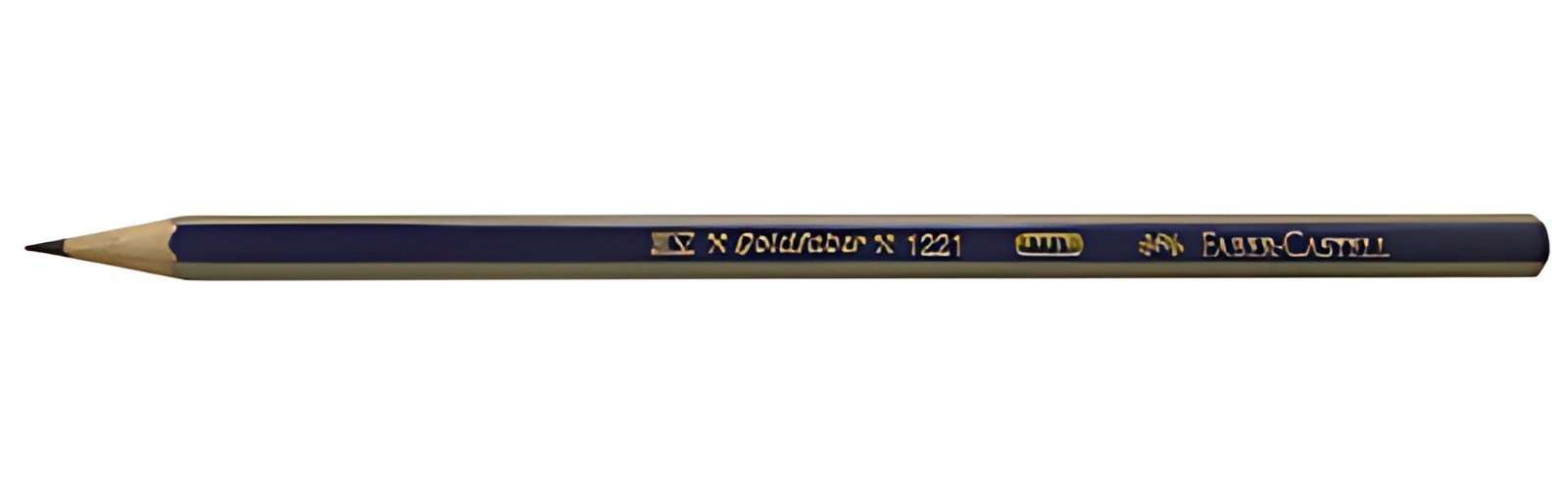 FABER-CASTELL Crayon graphite GOLDFABER, hexagonal, degré de