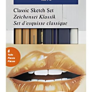 FABER-CASTELL Set d'esquisse Classique, 6 pièces