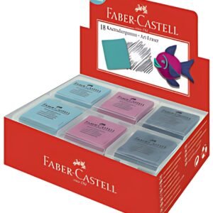 FABER-CASTELL Gomme malléable ART ERASER, assorti