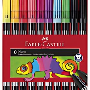 FABER-CASTELL Feutre double pointe Neon, étui de 10