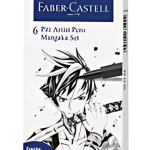 FABER-CASTELL Feutre encre de Chine PITT artist pen étui 6