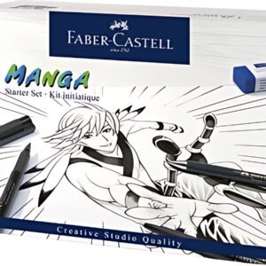 FABER-CASTELL Feutre PITT artist pen, kit de démarrage Manga