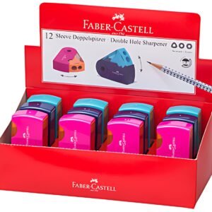 FABER-CASTELL Taille-crayon double SLEEVE, assorti