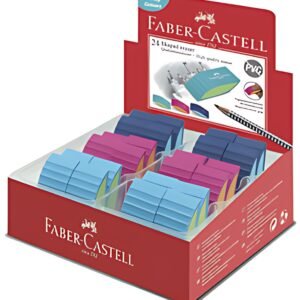 FABER-CASTELL Gomme plastique BICOLOR, assorti