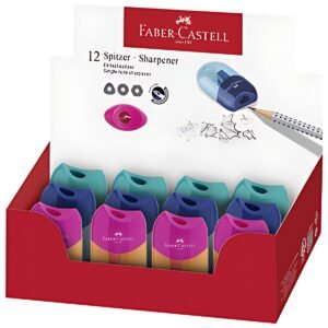 FABER-CASTELL Taille-crayon réservoir TREND 2019, présentoir