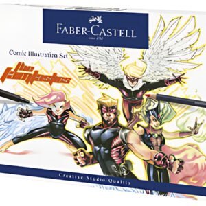 FABER-CASTELL Feutre PITT artist pen, kit Comic Illustration