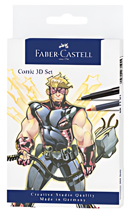 FABER-CASTELL Feutre PITT artist pen, kit Comic Illustration