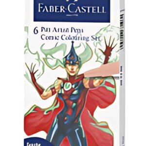 FABER-CASTELL Feutre PITT artist pen, étui de 6 Comic