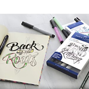 FABER-CASTELL Feutre PITT artist pen, étui de 6