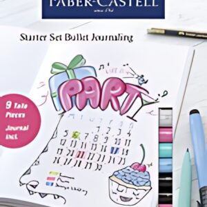 FABER-CASTELL Bullet Journal Kit de démarrage, 9 pièces
