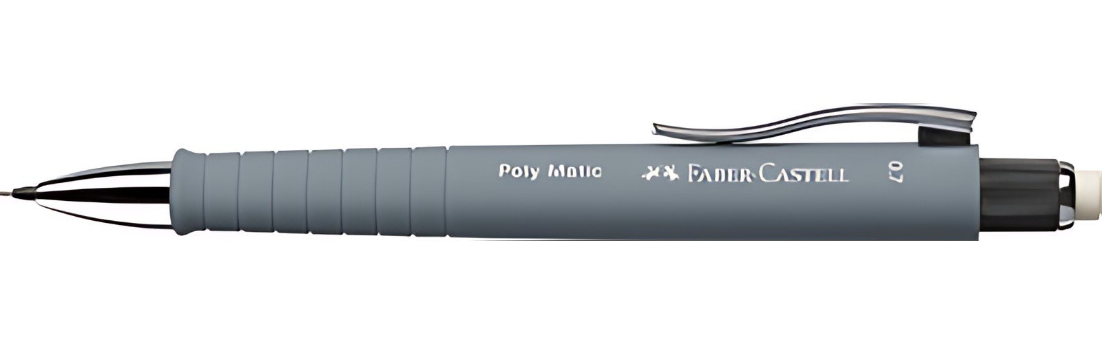 FABER-CASTELL Porte-mines POLY MATIC, gris