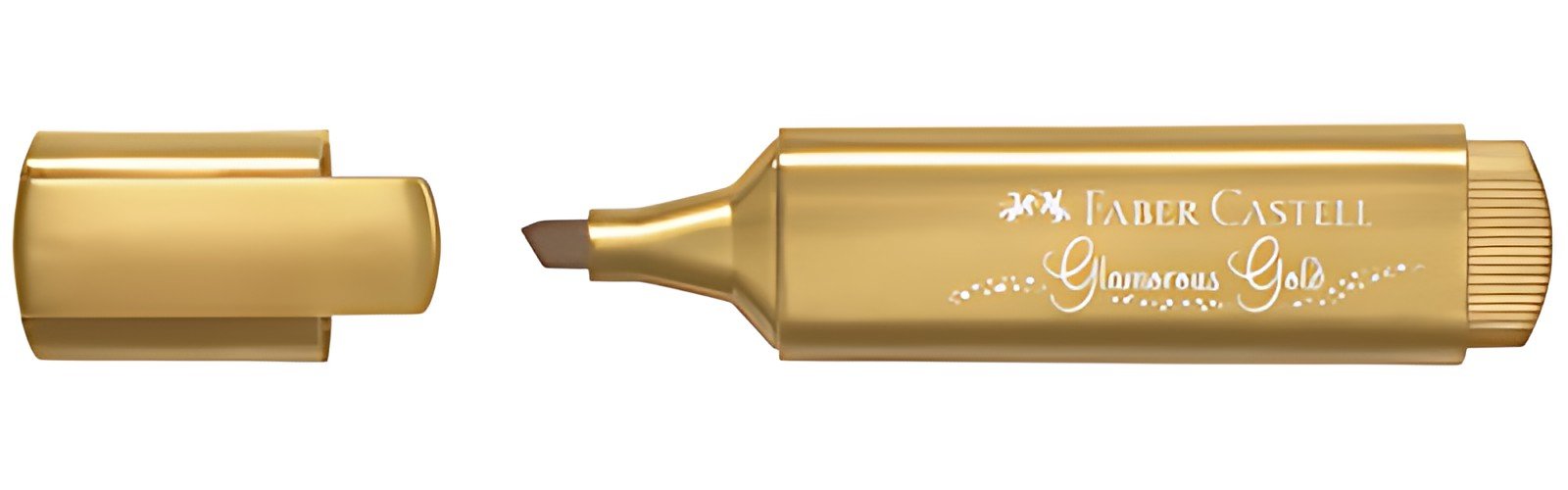 FABER-CASTELL Surligneur TEXTLINER 46 METALLIC, or