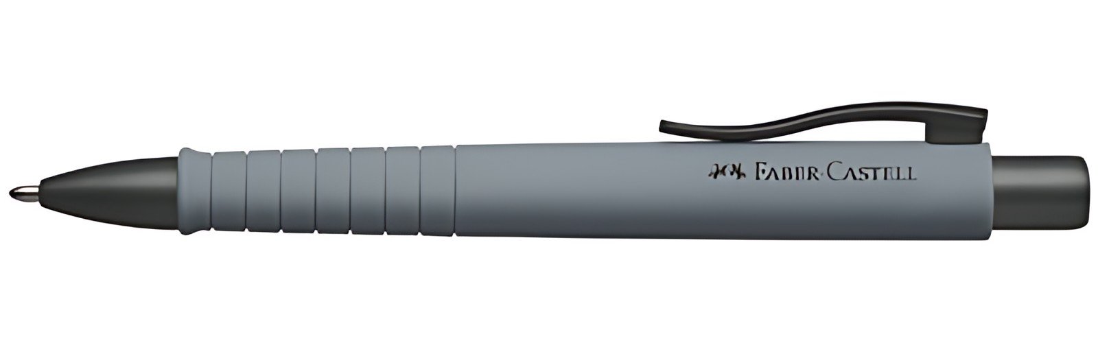 FABER-CASTELL Stylo-bille POLY BALL XB, stone grey