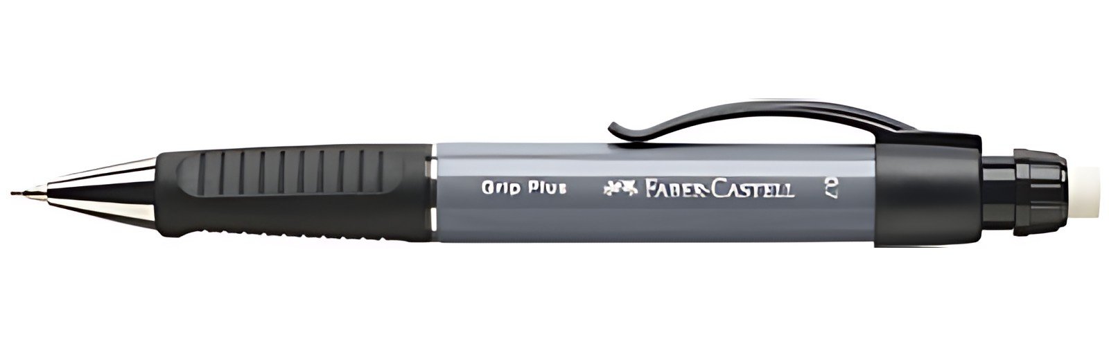 FABER-CASTELL Porte-mines GRIP PLUS 1307, gris pierre