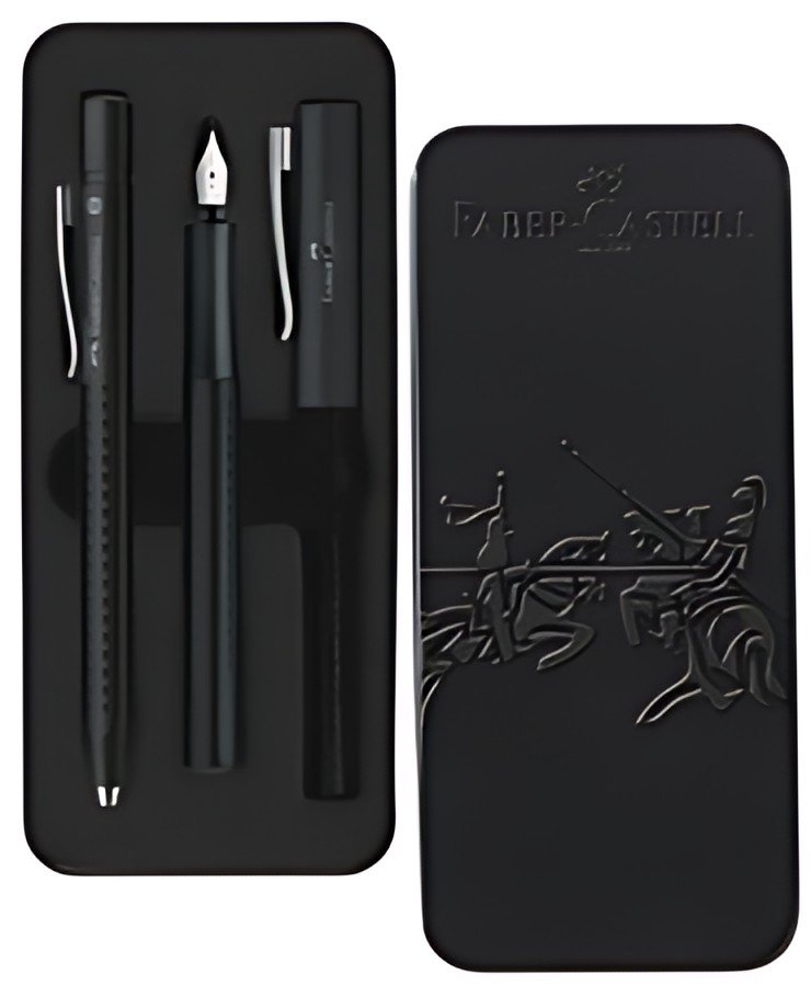 FABER-CASTELL Set d'écriture GRIP 2011, noir