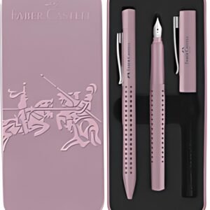 FABER-CASTELL Set d'écriture GRIP 2010 Harmony, rose