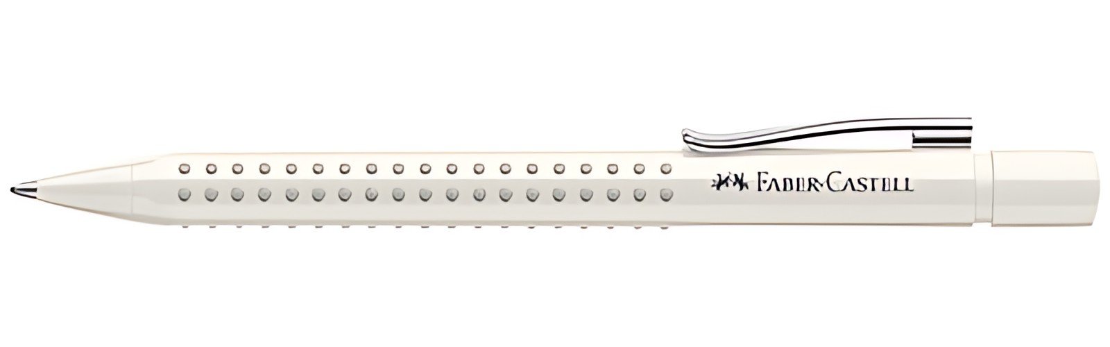 FABER-CASTELL Stylo à bille rétractable GRIP 2010, blanc