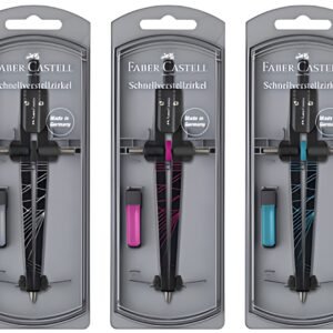 FABER-CASTELL Compas à réglage instantanté TWISTER