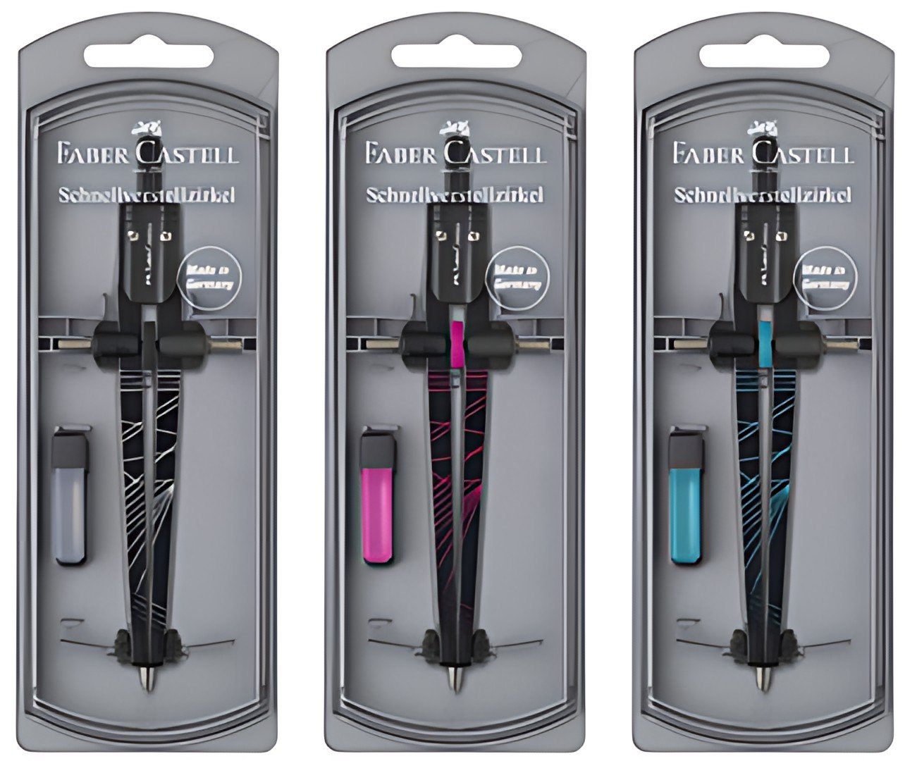 FABER-CASTELL Compas à réglage instantanté TWISTER