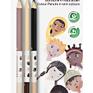 FABER-CASTELL Crayon de couleur Children of the World, par 3