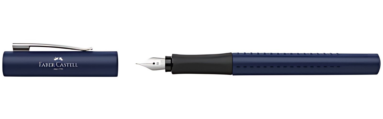 FABER-CASTELL Stylo plume GRIP 2011, F, bleu classique