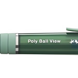 FABER-CASTELL Stylo à bille rétractable POLY BALL VIEW, vert